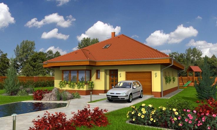 projekt domu BUNGALOW 37